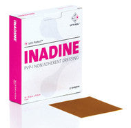 ACELITY (SYSTAGENIX) PO1512 INADINE PVP-I NON-ADHERENT DRESSING 9.5CM X 9.5CM (3.75" X 3.75") 25/bx